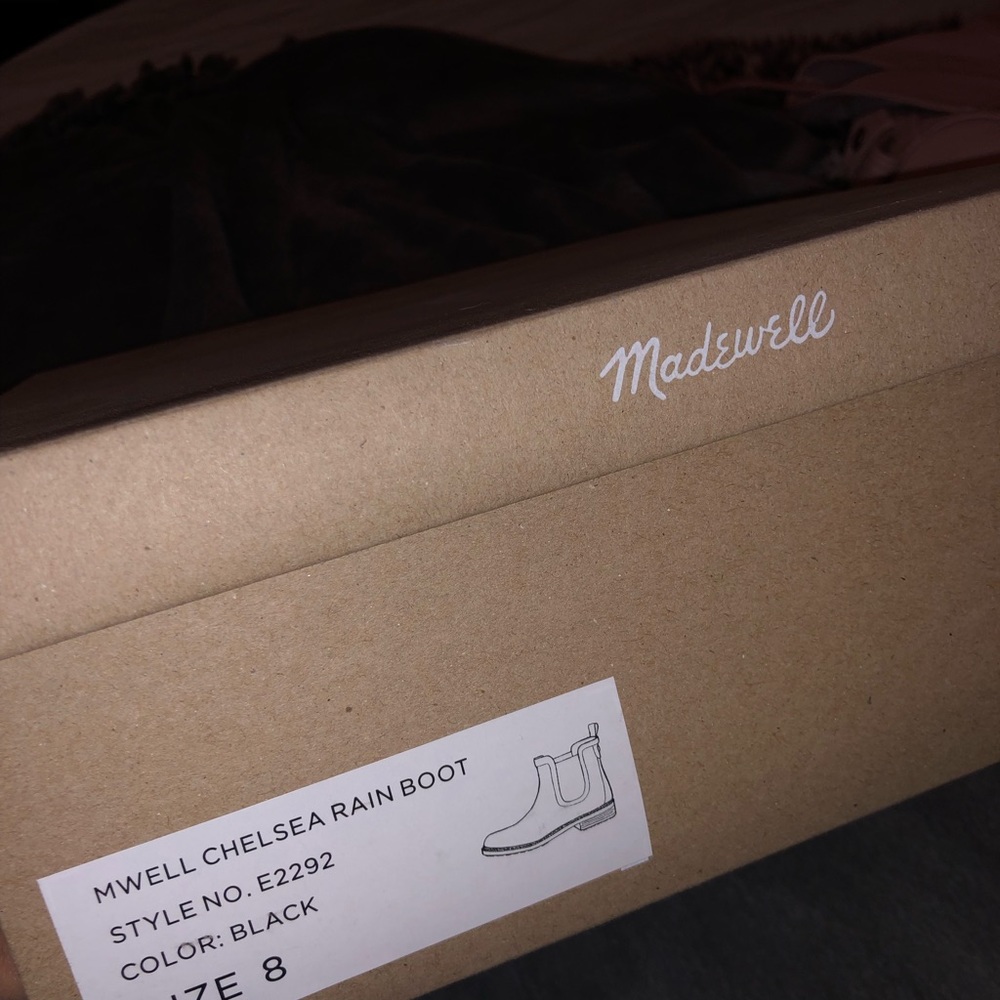 Madewell Chelsea rain boot